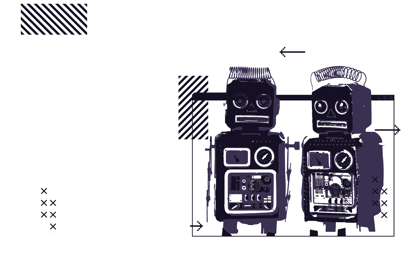 Abstract Software Engineering background showcasing futuristic robotic systems