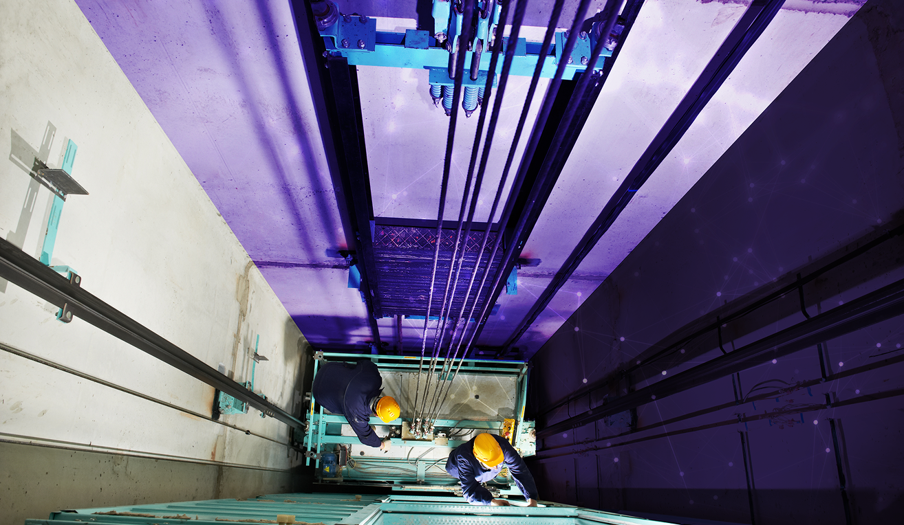 Stairlift measuring app interface showing 3D mapping of stairs