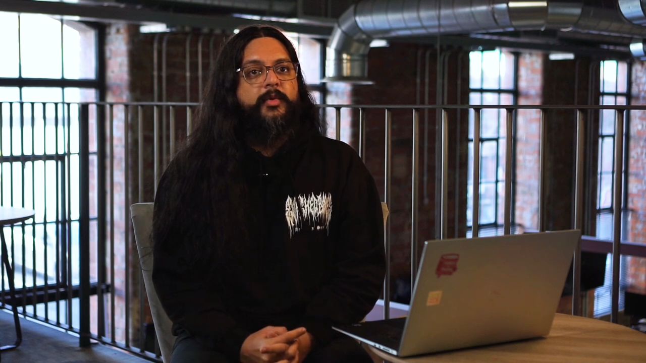 Shiv presenting on data health