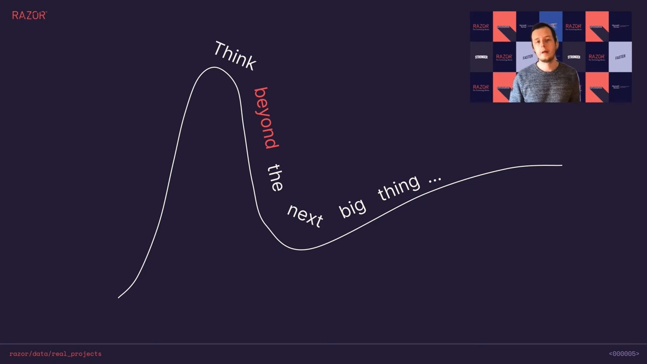 Patrick Murray presenting at AI Tech North Summit